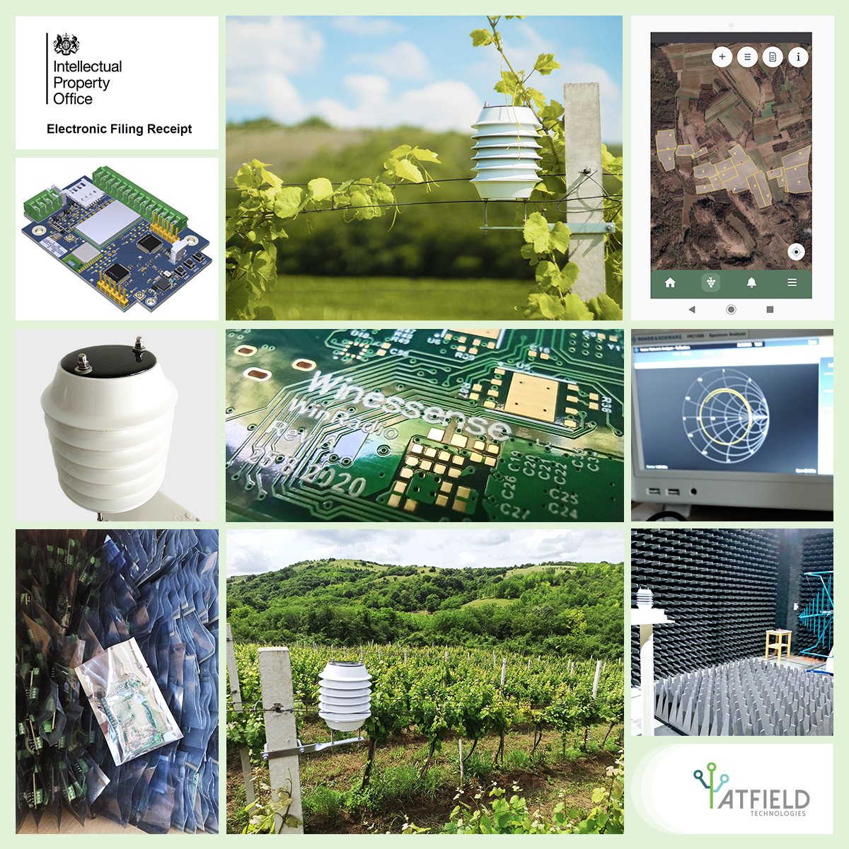 Steps in developing Winessense - from PCB to field deployment